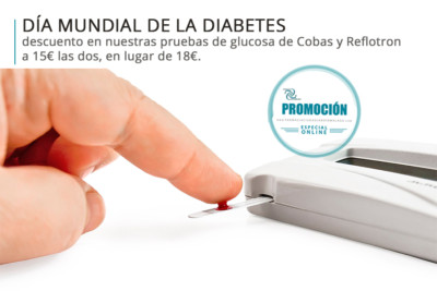 pruebas de glucosa Farmacia Ciudad Jardín Málaga